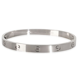 Cartier White Gold  Love Bracelet
